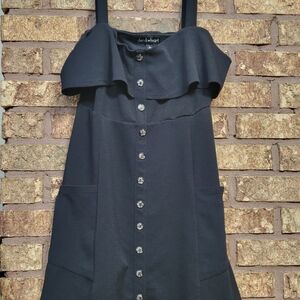Derek Heart Blue Sundress Sleeveless Spaghetti Strap